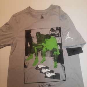 JORDAN LEGACY TINKER STORY TEE Grey